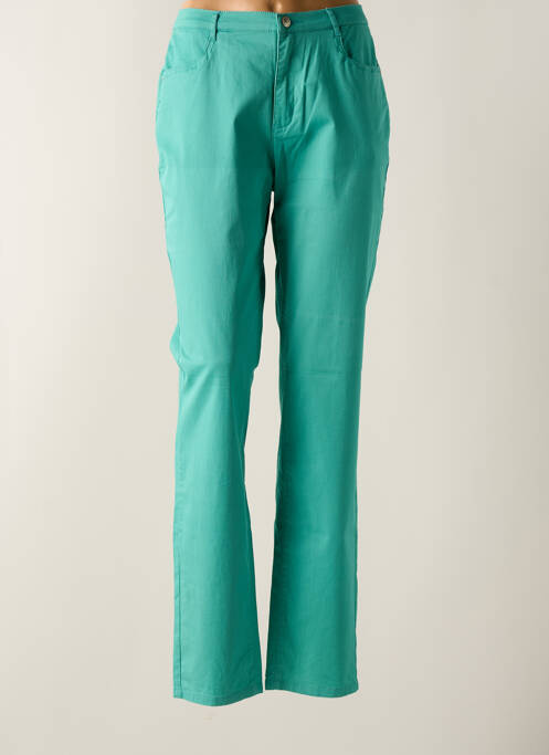 Pantalon slim verde I.QUING femeie