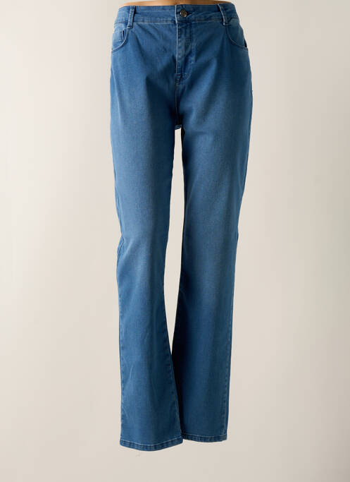 Blugi cu croială slim albastru MERI & ESCA femeie