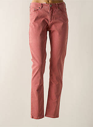 Pantalon slim roz JENSEN femeie