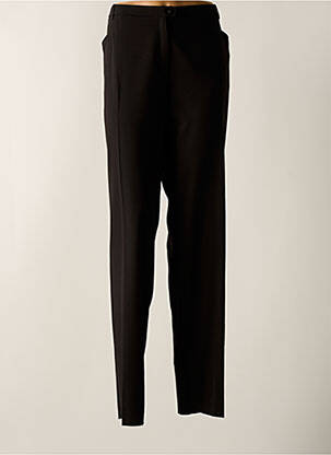 Pantalon drept elasticitate mărime normală negru SAINT CHARLES femeie
