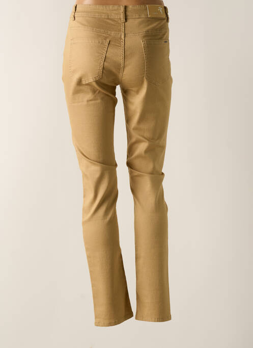 Pantalon slim bej GRIFFON femeie