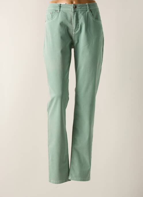 Pantalon slim albastru JENSEN femeie