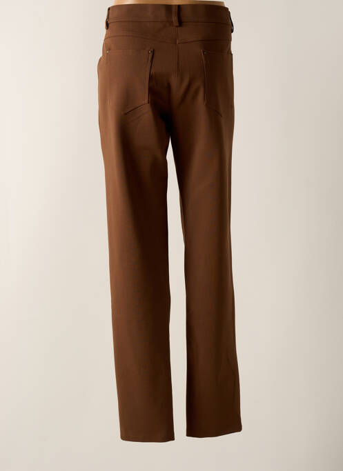 Pantalon drept maro PAZ TORRAS femeie