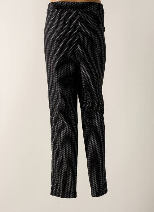 Pantalon drept elasticitate mărime normală negru ADELINA BY SCHEITER femme