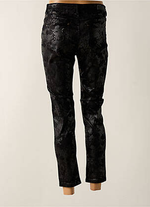 Pantalon 7/8 elasticitate mărime normală negru FRED SABATIER femeie