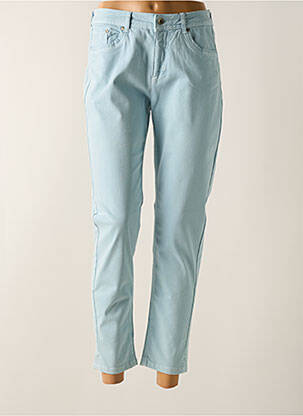 Pantalon slim albastru JENSEN femeie