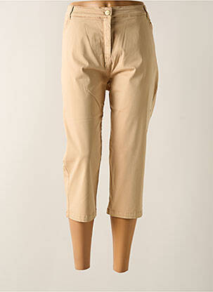 Pantalon trei sferturi bej PAUL BRIAL femeie