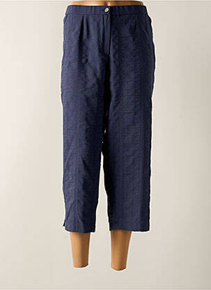 Pantalon trei sferturi albastru GUY DUBOUIS femeie