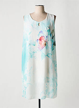 Rochie midi albastru COULEURS DU TEMPS femeie