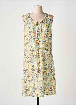 Rochie midi galben GUY DUBOUIS femeie