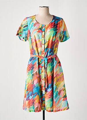 Rochie midi portocaliu GUY DUBOUIS femeie