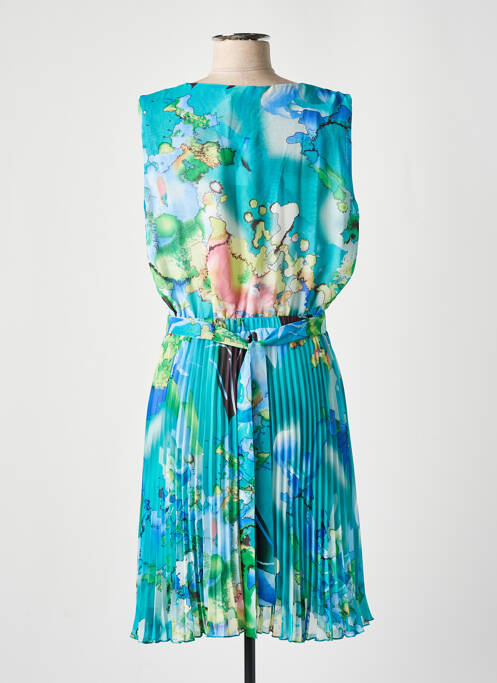 Rochie midi albastru CHRISTINE LAURE femeie