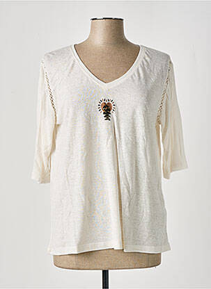 Top bej DIPLODOCUS femeie