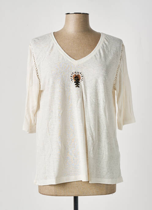 Top bej DIPLODOCUS femeie