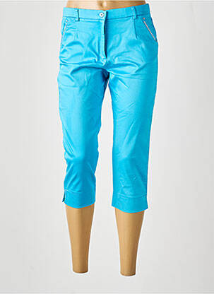 Pantalon trei sferturi albastru închis CHRISTINE LAURE femeie