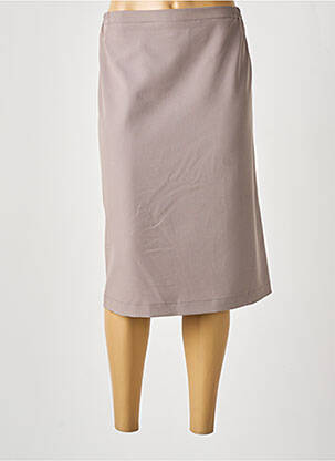 Fustă midi gri GUY DUBOUIS femeie