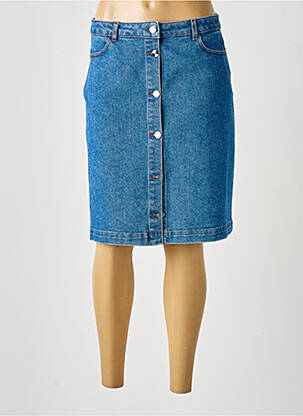 Fustă midi albastru GEVANA femeie