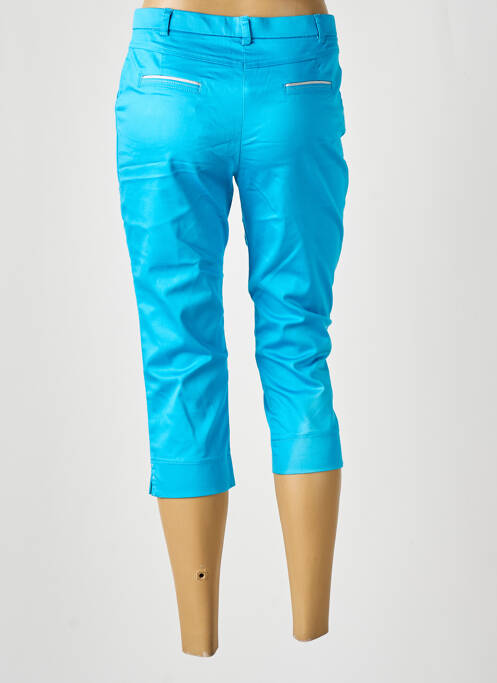 Pantalon trei sferturi albastru închis CHRISTINE LAURE femeie