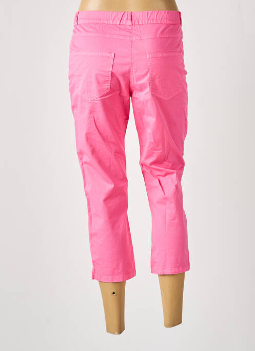 Pantalon trei sferturi roz GUY DUBOUIS femeie