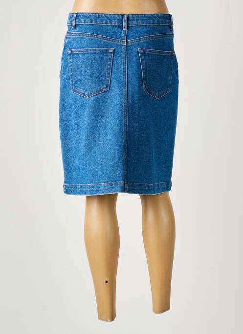 Fustă midi albastru GEVANA femeie