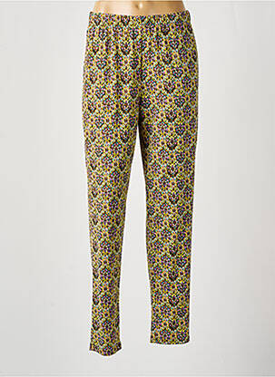 Pantalon drept verde GEVANA femeie