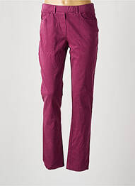 Jegging țesătură poplin mărime normală violet MERI & ESCA femme