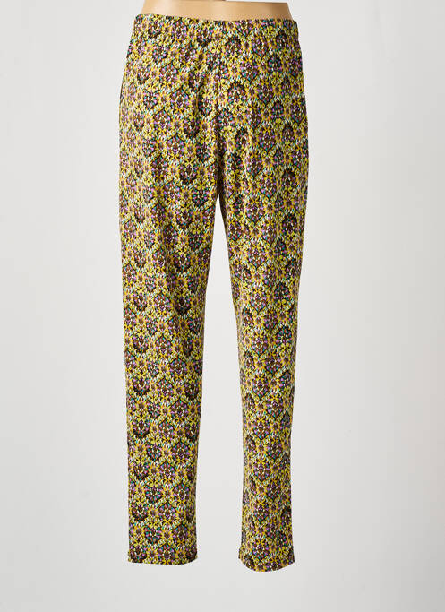 Pantalon drept verde GEVANA femeie