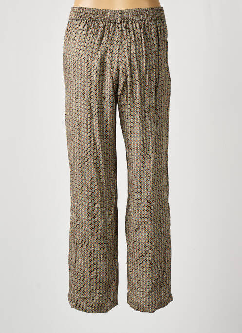 Pantalon larg maro DIPLODOCUS femeie