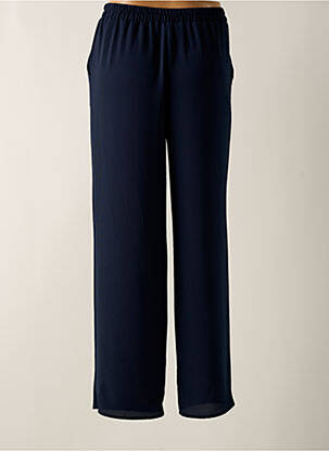 Pantalon drept talie elastică albastru GREGORY PAT femeie