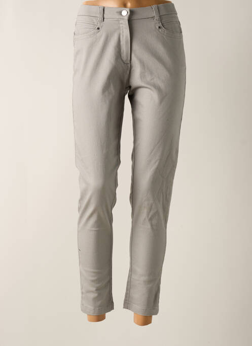 Pantalon 7/8 gri CHRISTINE LAURE femeie