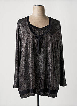 Top negru GUY DUBOUIS femeie