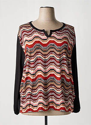 Tricou mâneci lungi mâneci lungi negru HAJO femeie