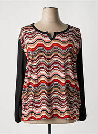 Tricou mâneci lungi mâneci lungi negru HAJO femme