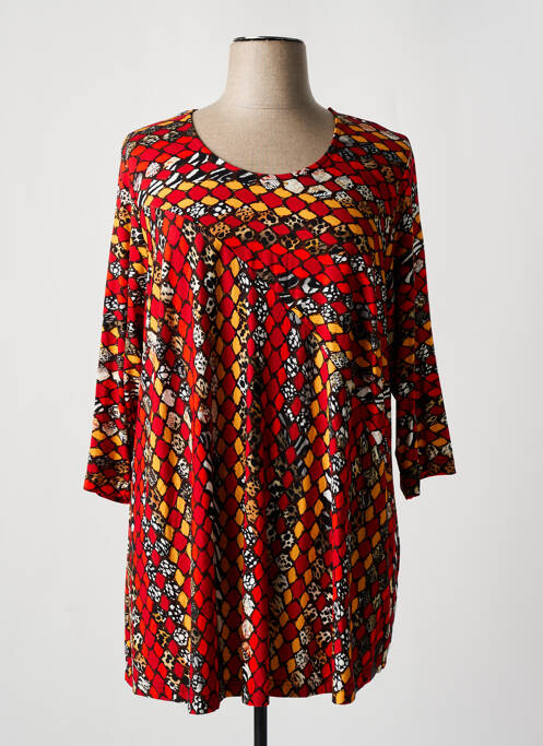 Tunică mâneci lungi roșu SEMPRE PIU femeie