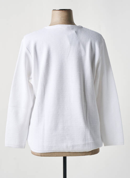 Vestă cu mâneci lungi alb GRIFFON femeie