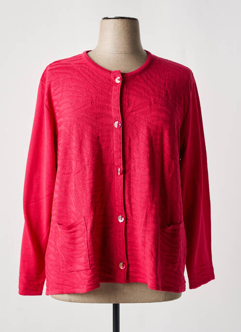 Vestă cu mâneci lungi roz GRIFFON femeie