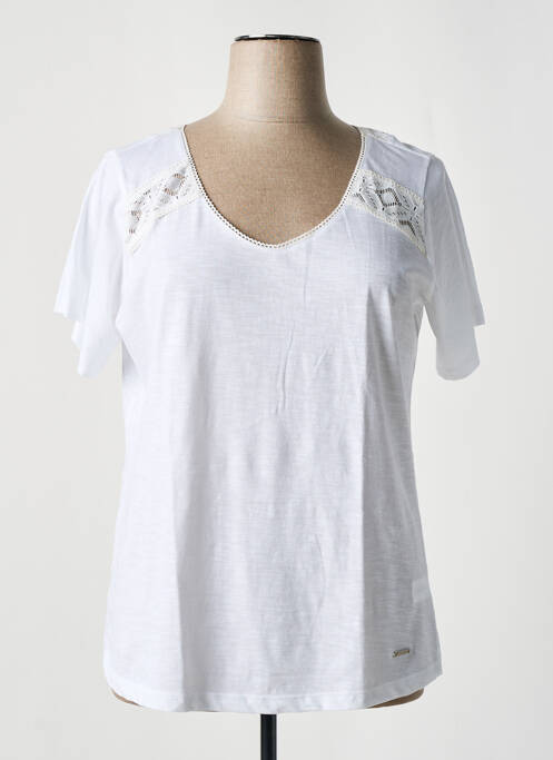 Tricou alb AGATHE & LOUISE femeie