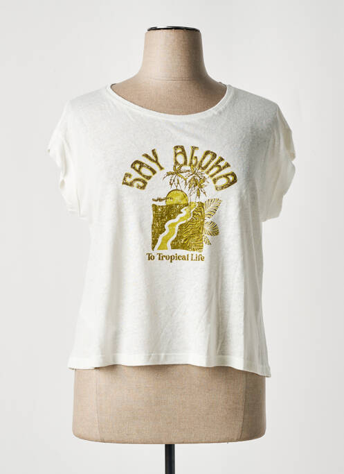 Tricou bej PAZ TORRAS femeie