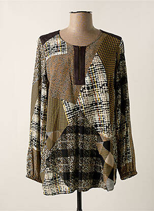 Tunică mâneci lungi bej GUY DUBOUIS femeie