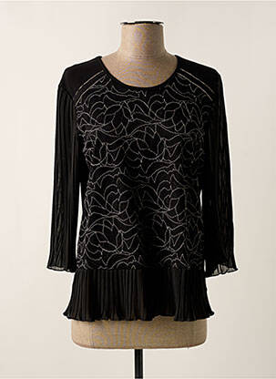 Top negru GRIFFON femeie