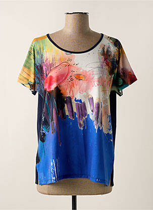 Top albastru GUY DUBOUIS femeie