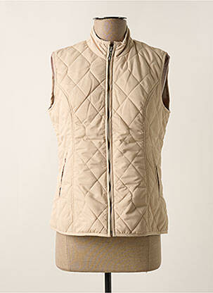 Geacă matlasată bej AGATHE & LOUISE femeie