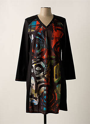 Rochie midi negru KALISSON femeie