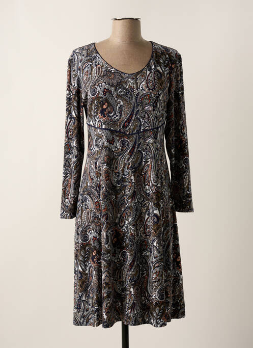 Rochie midi albastru GEVANA femeie