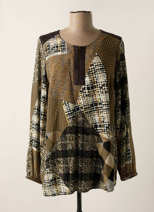 Tunică mâneci lungi bej GUY DUBOUIS femeie