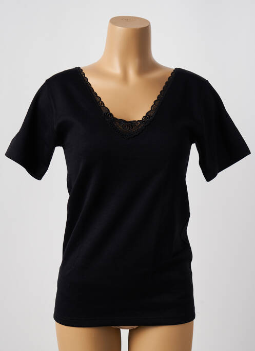 Top/Caraco negru MORETTA femeie