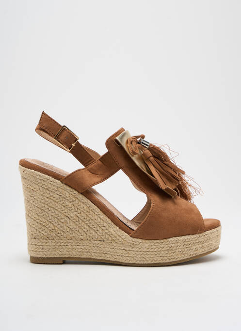 Espadrile maro PLAYA femeie