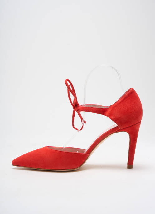 Pantofi cu toc roșu PEPE CASTELL femeie