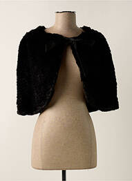 Poncho croială largă negru VERA MONT femme