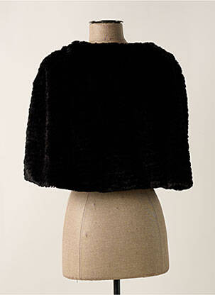 Poncho croială largă negru VERA MONT femeie